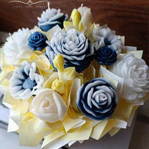 باکس گل شمع روژین