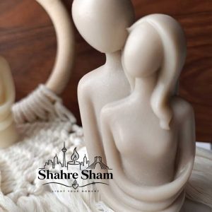 شمع مینیمال زوج عاشق
