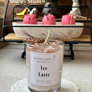 شمع لیوانی آیس لاته ICE LATTE