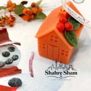 شمع مینیمال خانه کوچک